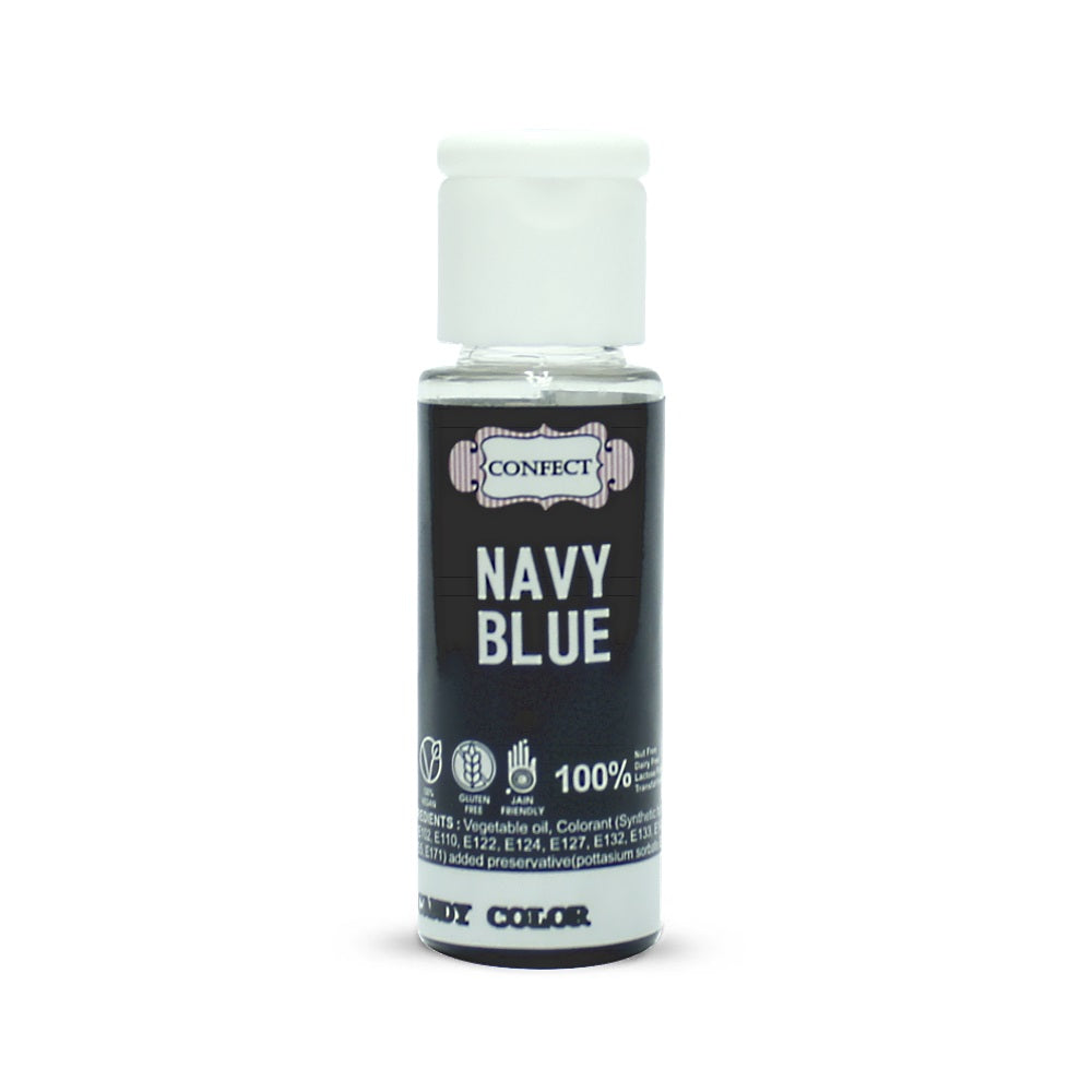 Confect Navy Blue | Edible Chocolate Color | Grocsy