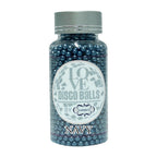 Confect Navy Blue Disco Balls Sprinkles 6 MM | Grocsy
