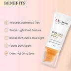 Professional O3+ Derma Cult Glow Shield Sunscreen SPF 50 PA+++ | Grocsy