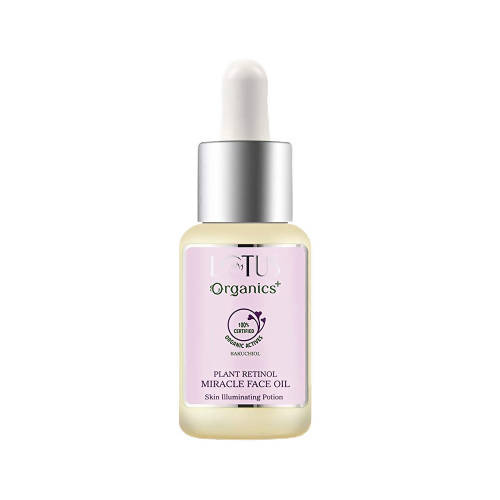 Lotus Organics+ Bakuchiol Plant Retinol Miracle Face Oil | Grocsy