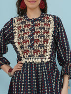 Joban Fashion Blue Printed Co Ord Set | Grocsy