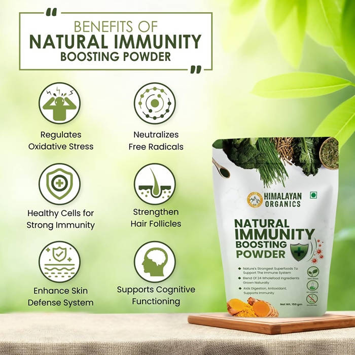 Himalayan Organics Natural Immunity Boosting Powder | Grocsy