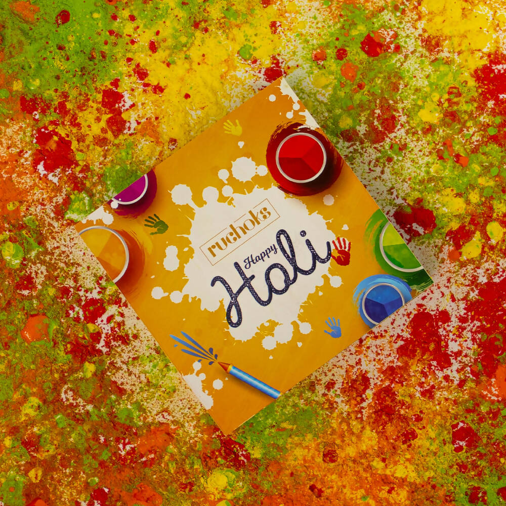 Dibha Happy Holi Premium Box Of 9 Chocolates | Grocsy
