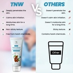 The Natural Wash Moisturizing Baby Face Cream For Soft Skin | Grocsy