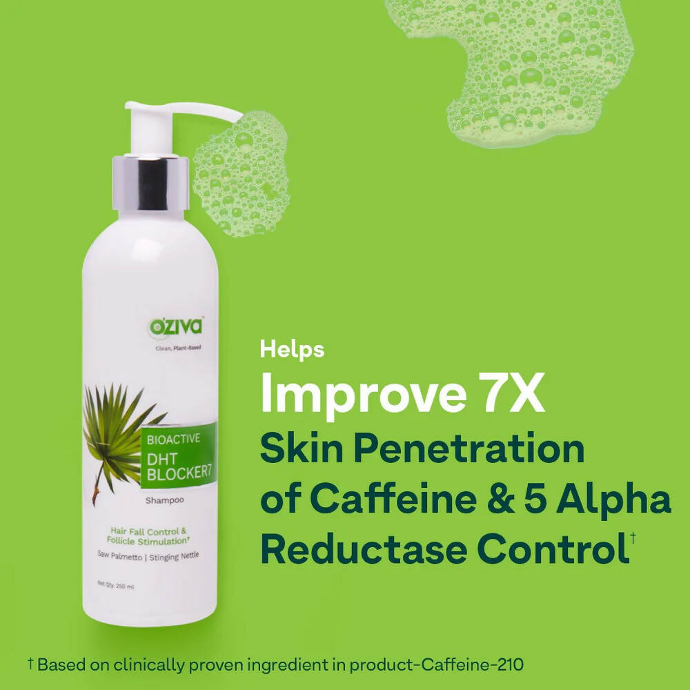 OZiva Bioactive DHT Blocker7 Shampoo | Grocsy