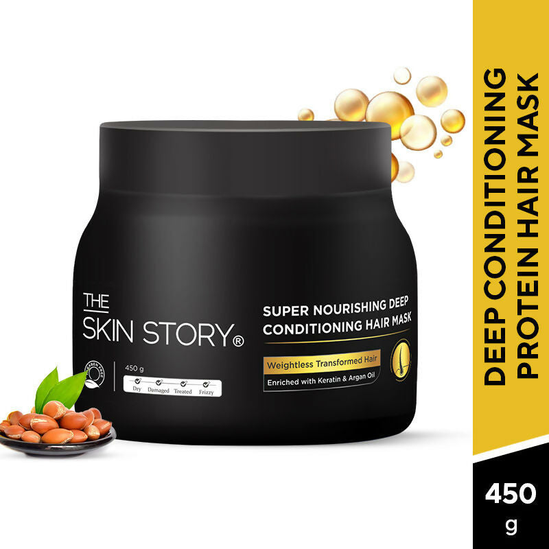 The Skin Story Sulphate Free Keratin Protein Hair Mask | Grocsy