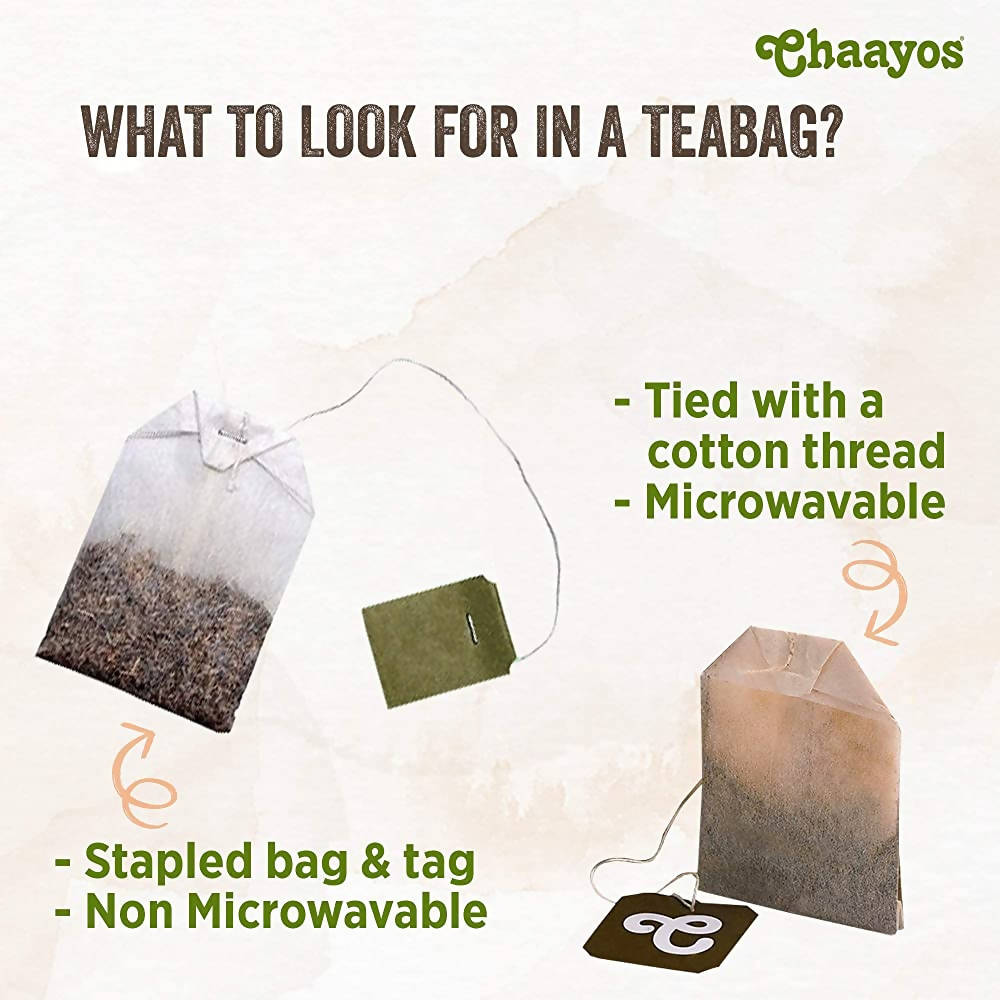 Chaayos Masala Chai Tea Bags | Grocsy