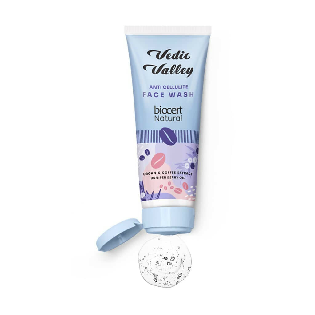 Vedic Valley Anti Cellulite Face Wash With Coffee Bean & Juniper Berry Oil | Grocsy