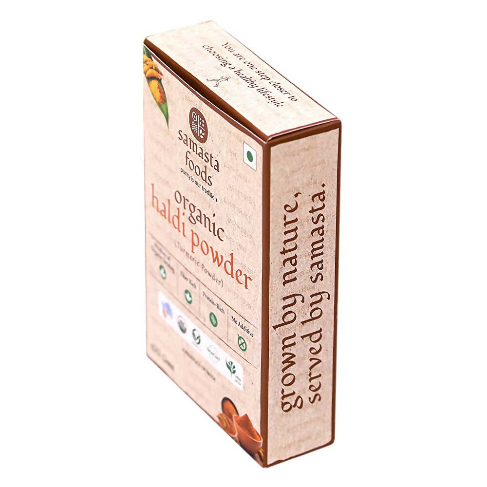 Samasta Foods Organic Haldi Powder (Turmeric Powder) | Grocsy