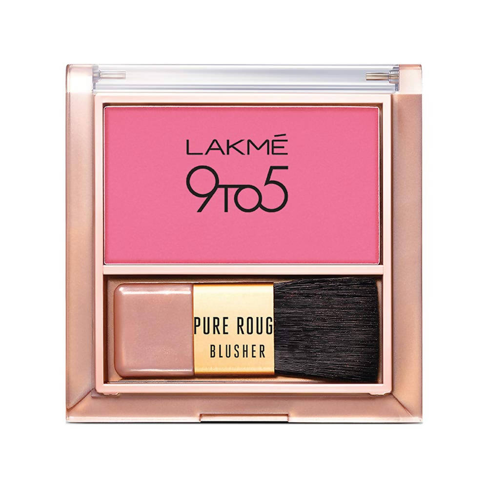 Lakme 9To5 Pure Rouge Blusher - Pretty Pink | Grocsy