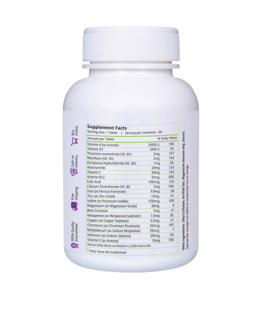 Nature's Velvet Women's Multivitamins Tablets | Grocsy