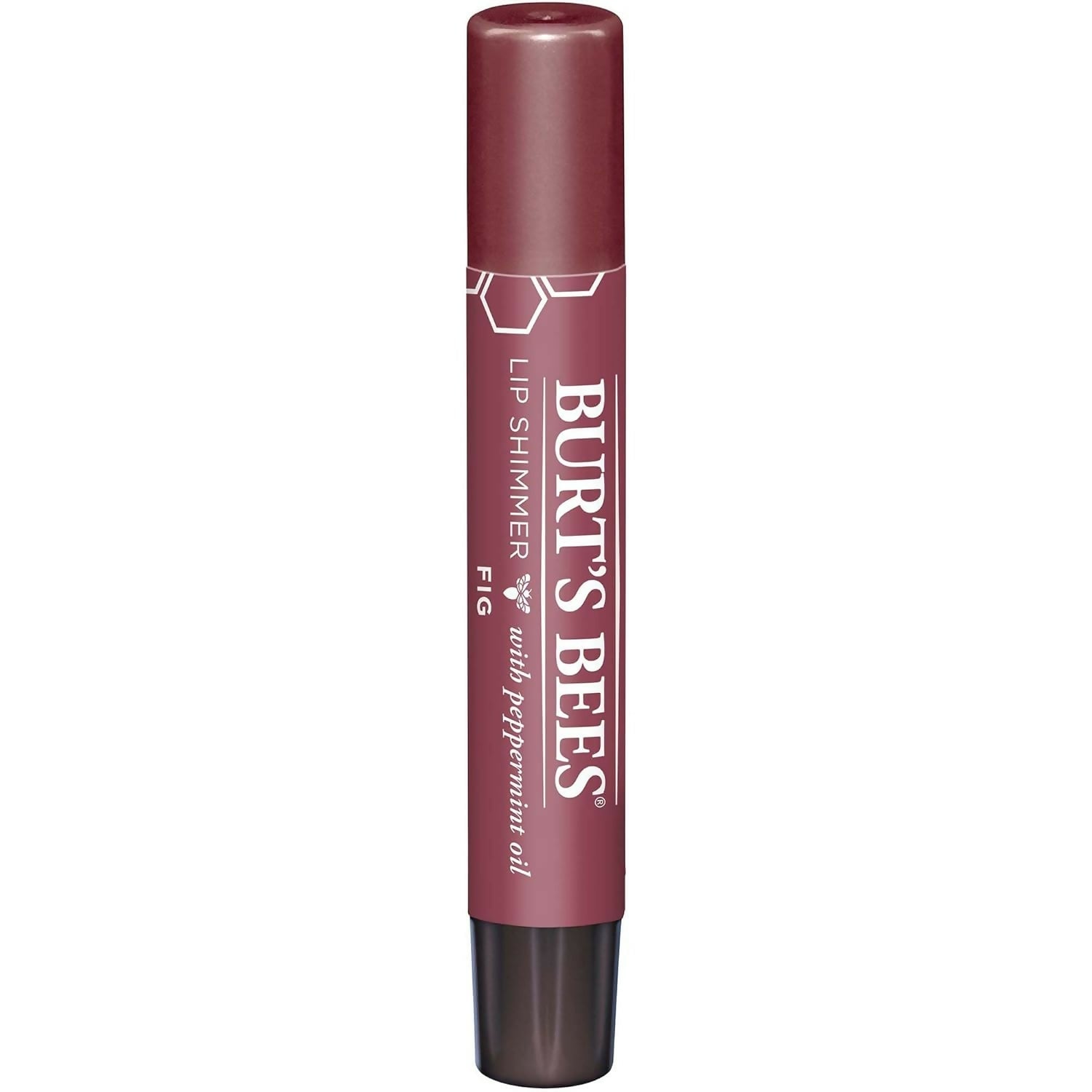 Burt's Bees 100% Natural Moisturizing Lip Shimmer - Fig | Grocsy