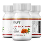 Inlife Sea Buckthorn Oil Capsules | Grocsy