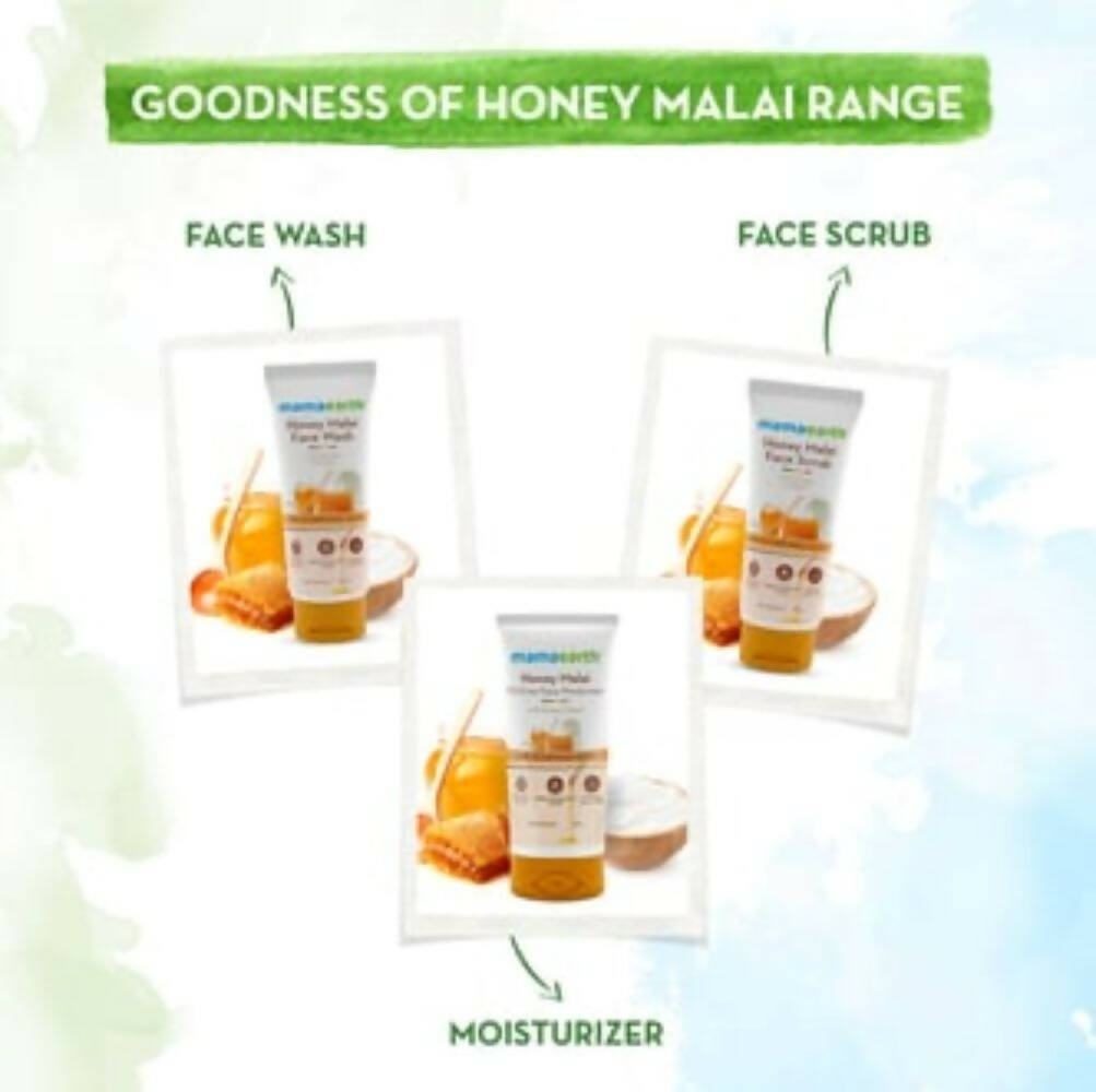 Mamaearth Honey Malai Oil-Free Face Moisturizer | Grocsy