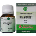 St. George's Homeopathy Uranium Nitricum Tablets | Grocsy