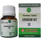 St. George's Homeopathy Uranium Nitricum Tablets | Grocsy