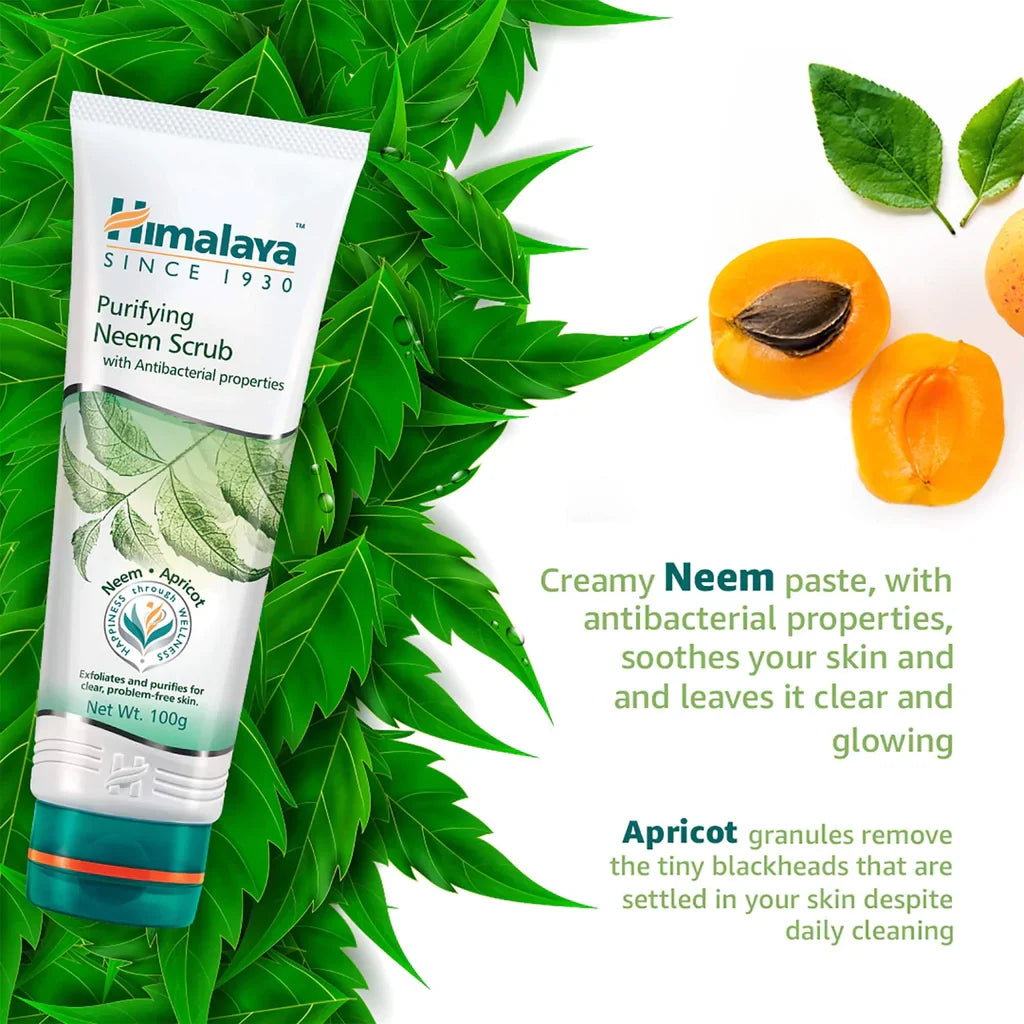 Himalaya Purifying Neem Scrub | Grocsy