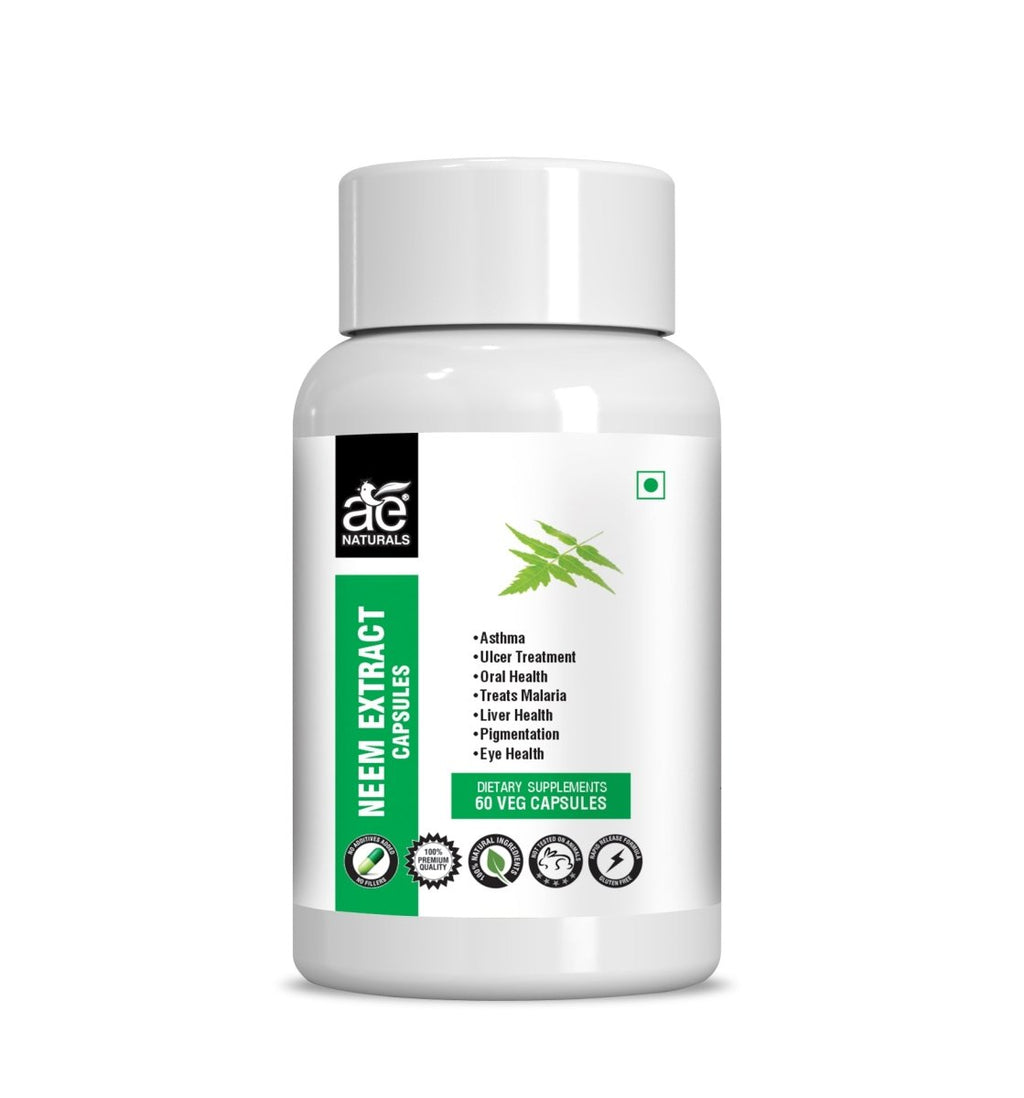 Ae Naturals Neem Extract Capsules | Grocsy