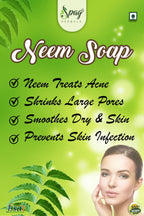 Spag Herbals Organic Neem and Tulsi Handmade Soap | Grocsy