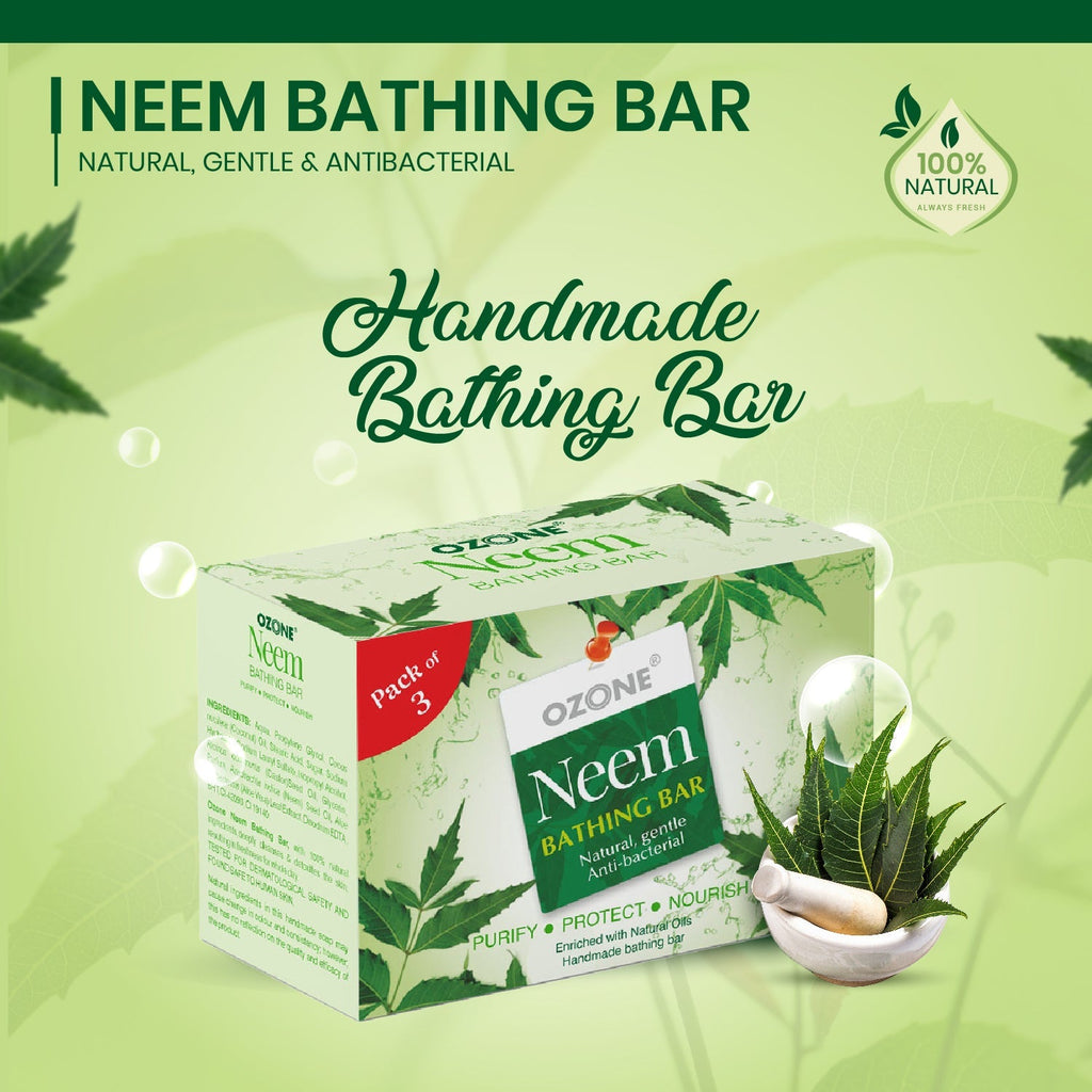 Ozone Neem Bathing Bar | Grocsy