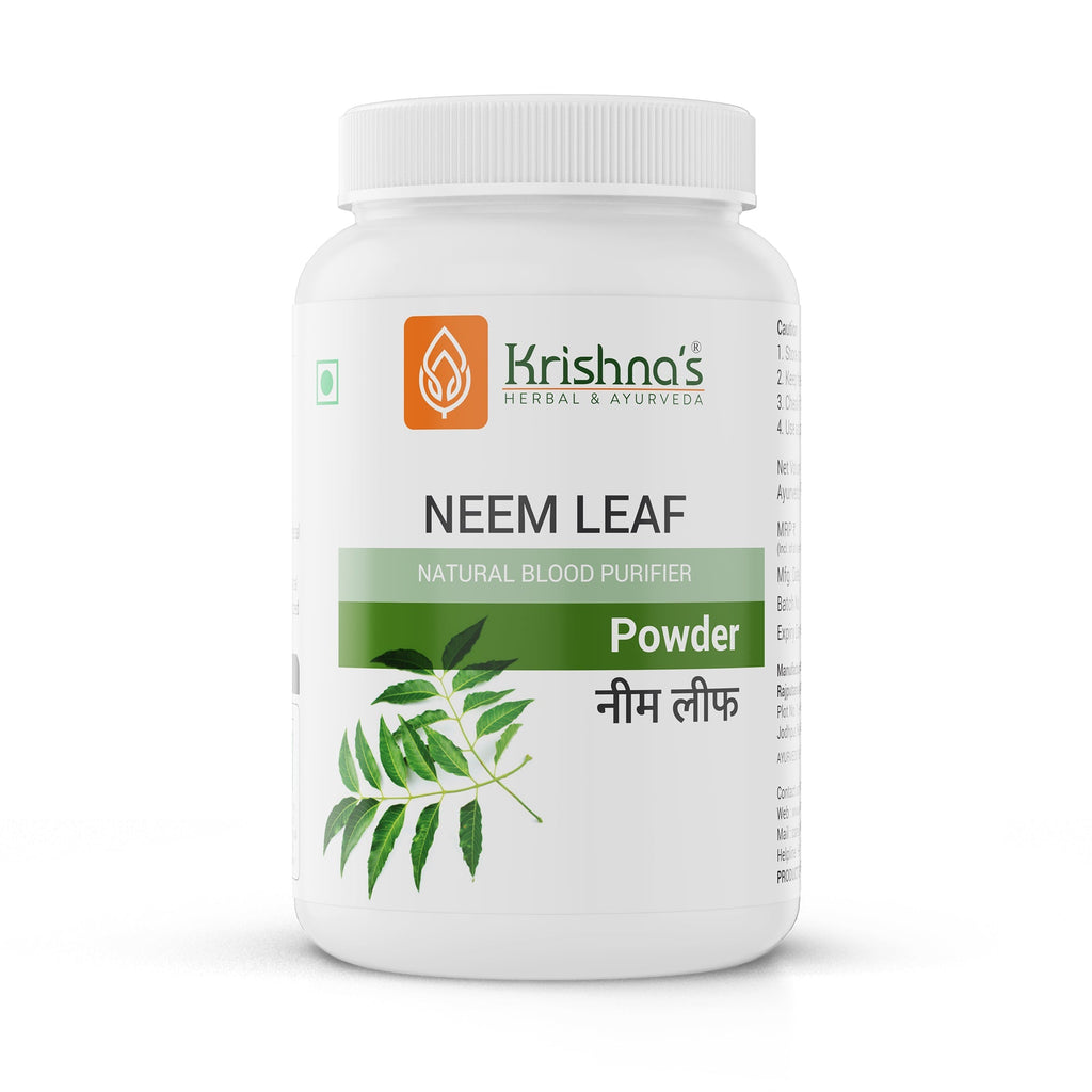 Krishna'S Herbal & Ayurveda Neem Leaf Powder | Grocsy