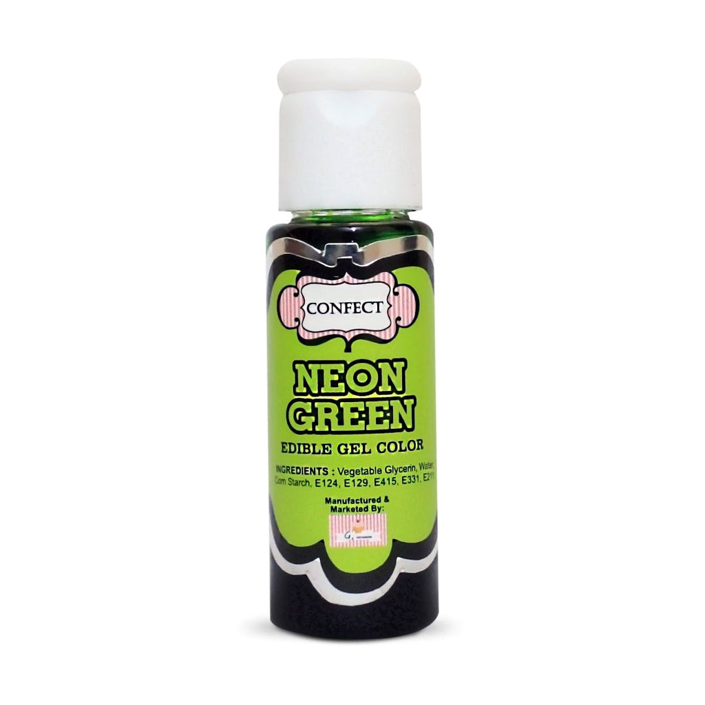 Confect Neon Green | Edible Gel Color | Grocsy