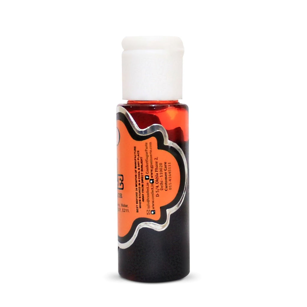 Confect Neon Orange | Edible Gel Color | Grocsy