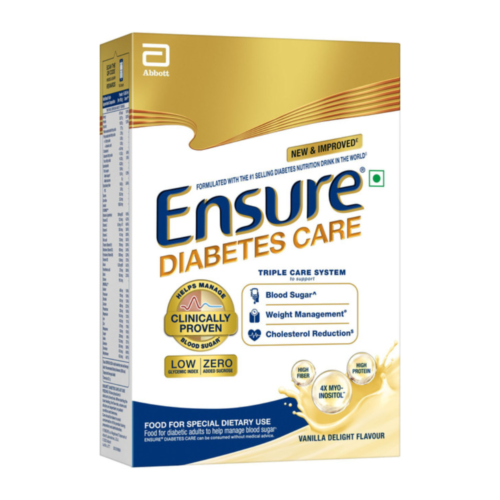 Ensure Diabetes Care Powder Vanilla Flavour - Sugar Free Health Drink | Grocsy