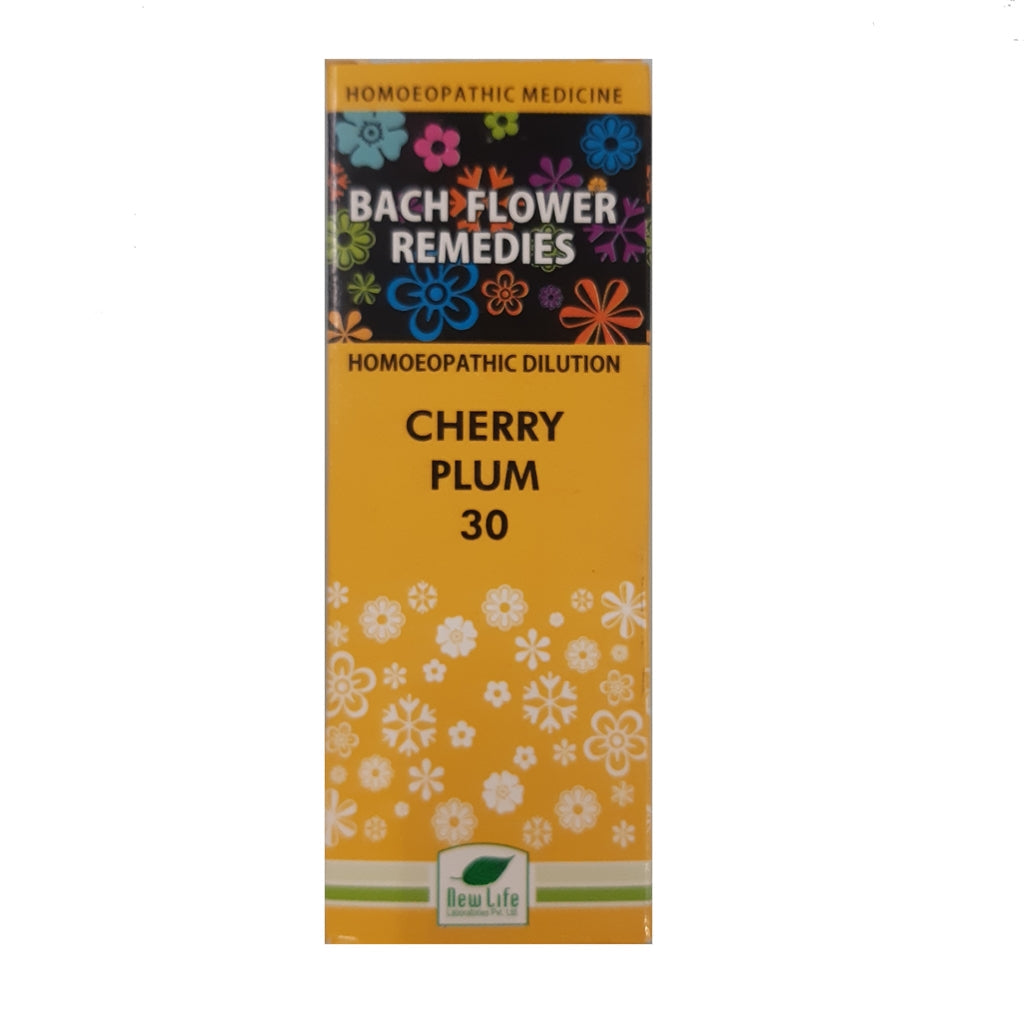 New Life Homeopathy Bach Flower Remedies Cherry Plum Dilution | Grocsy