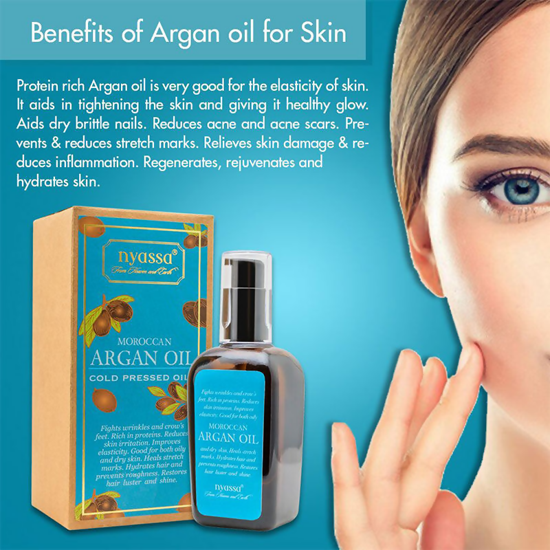 Nyassa Moroccon Argan Oil | Grocsy