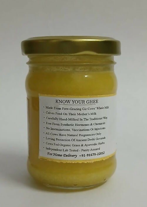 Satjeevan Organic Vedic Gir Cow Bilona Ghee | Grocsy