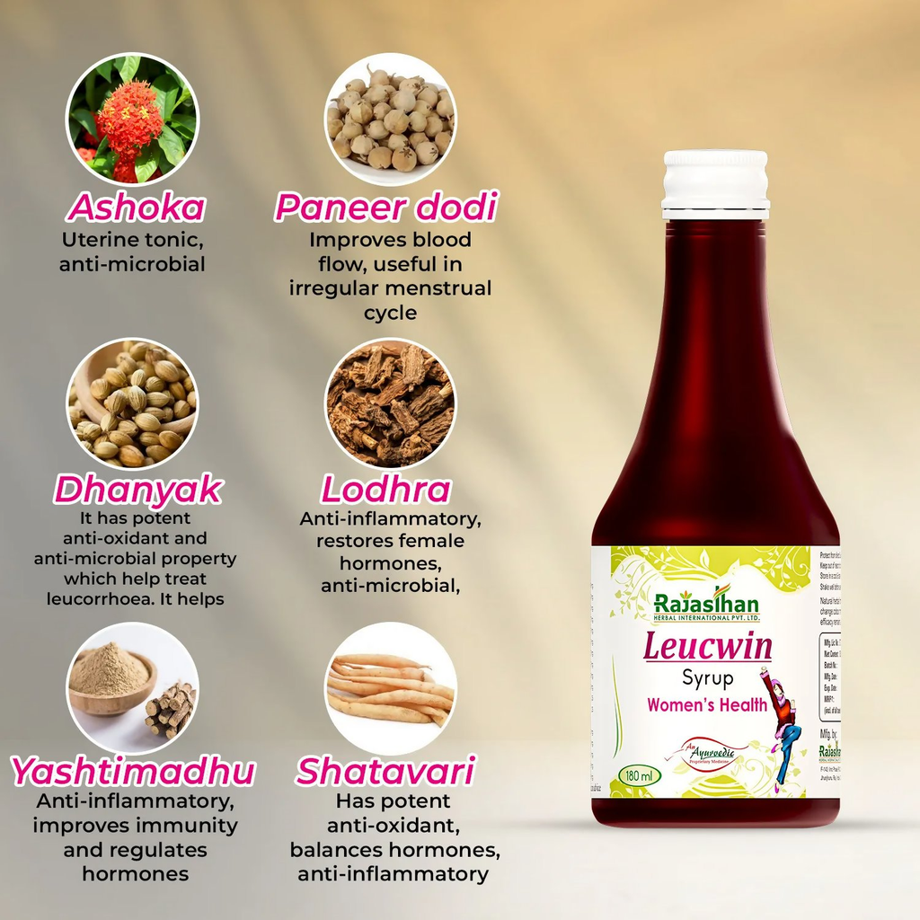 Rajasthan Herbals Leucwin Syrup | Grocsy