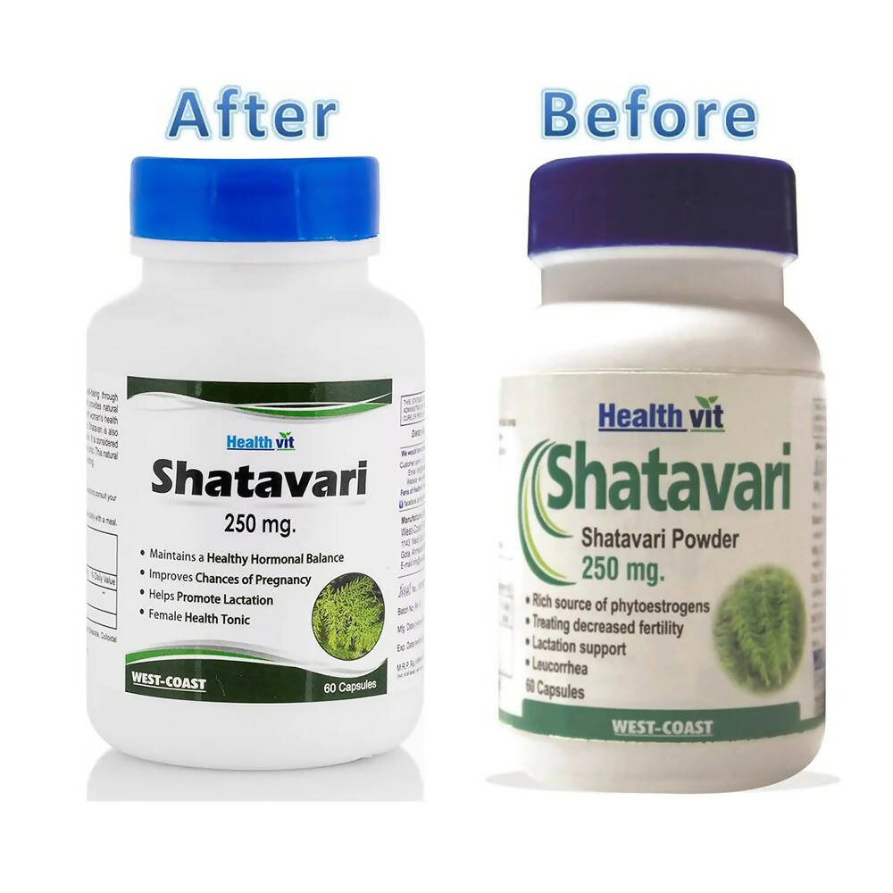 Healthvit Shatavari Capsules | Grocsy