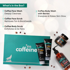 mCaffeine Shower Temptations Gift Set Kit For Women & Men | Grocsy