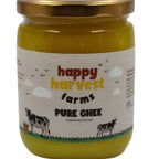 Happy Harvest Farms Natural Cow Ghee | Traditional Cow Ghee | Organic & Premium Ghee | Grocsy