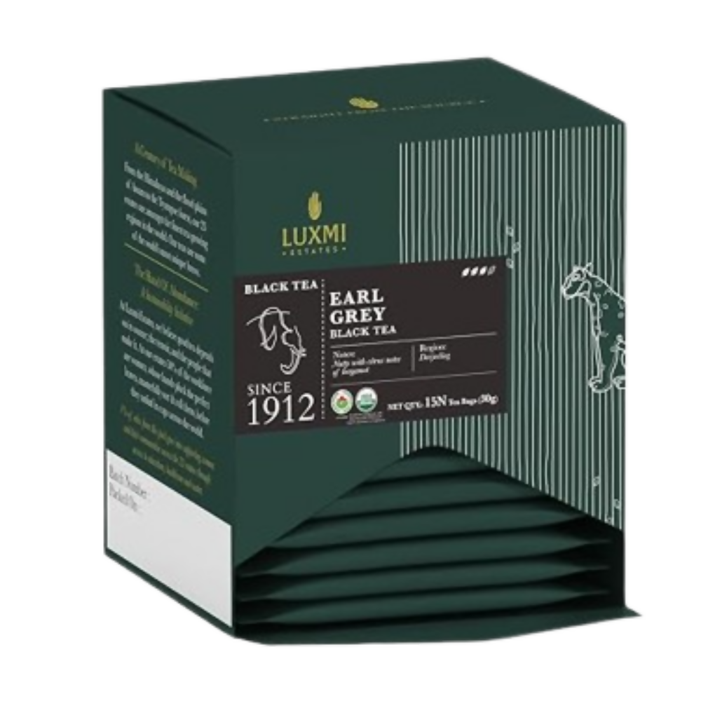 Luxmi Estates Garo Hills Organic Earl Grey Black Tea | Grocsy