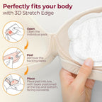 LuvLap Ultra Thin Honeycomb Nursing Breast Pads | Grocsy