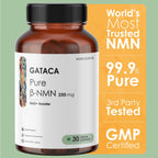 GATACA Pure β-NMN -  250 mg Capsules, Backed by 21 Patents | Grocsy
