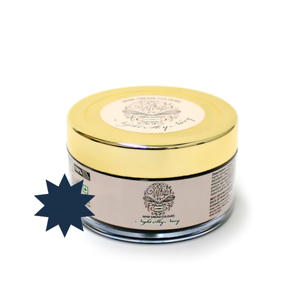 Confect Night Sky Navy | Whip Cream Colour | Grocsy