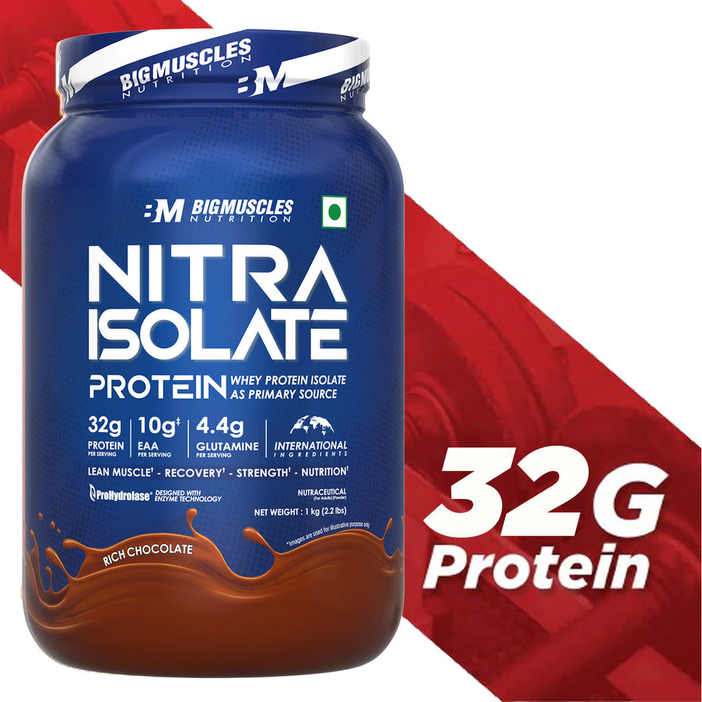 Big Muscles Nutrition Nitra Isolate Whey Protein | Grocsy