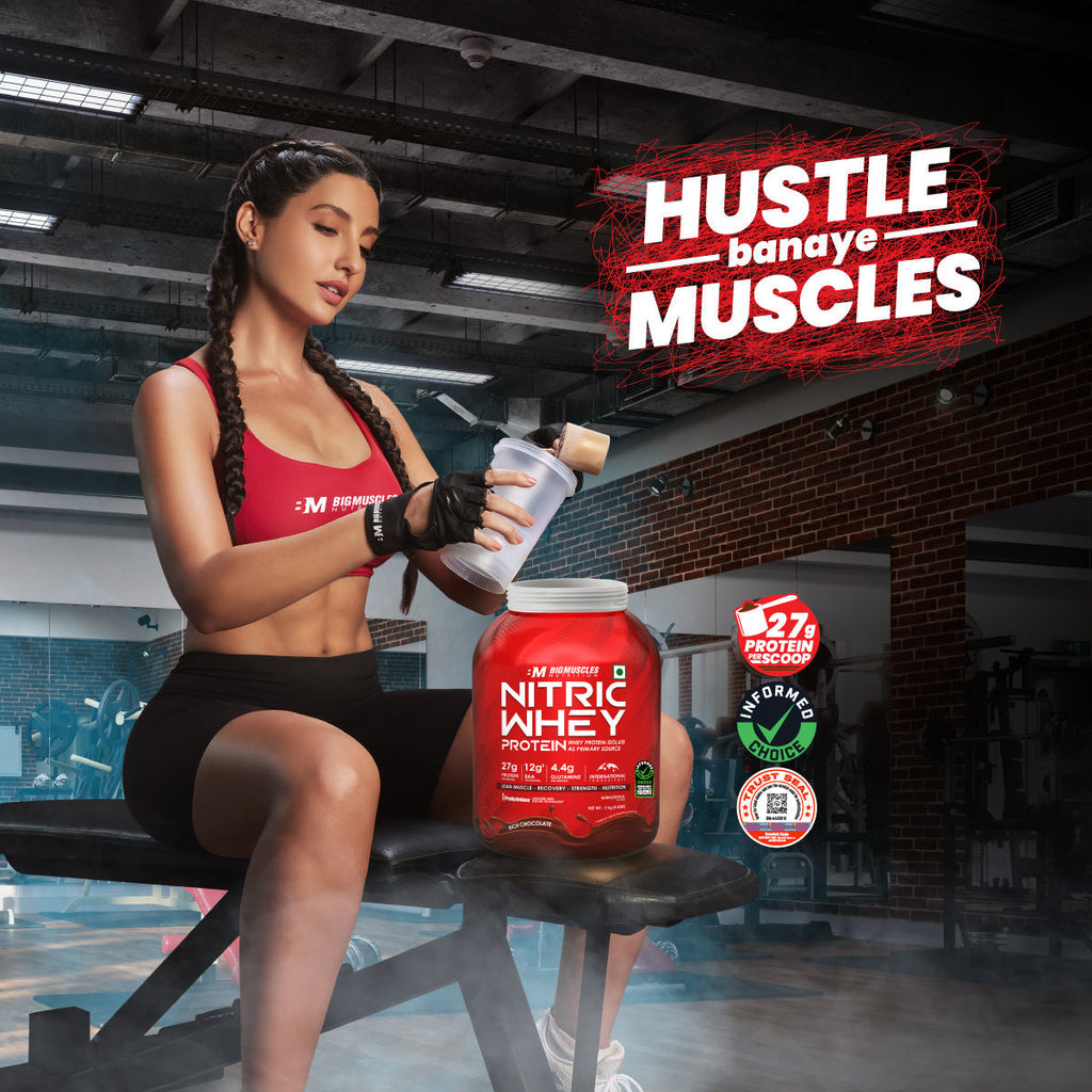 Big Muscles Nutrition Nitric Whey Protein | Grocsy