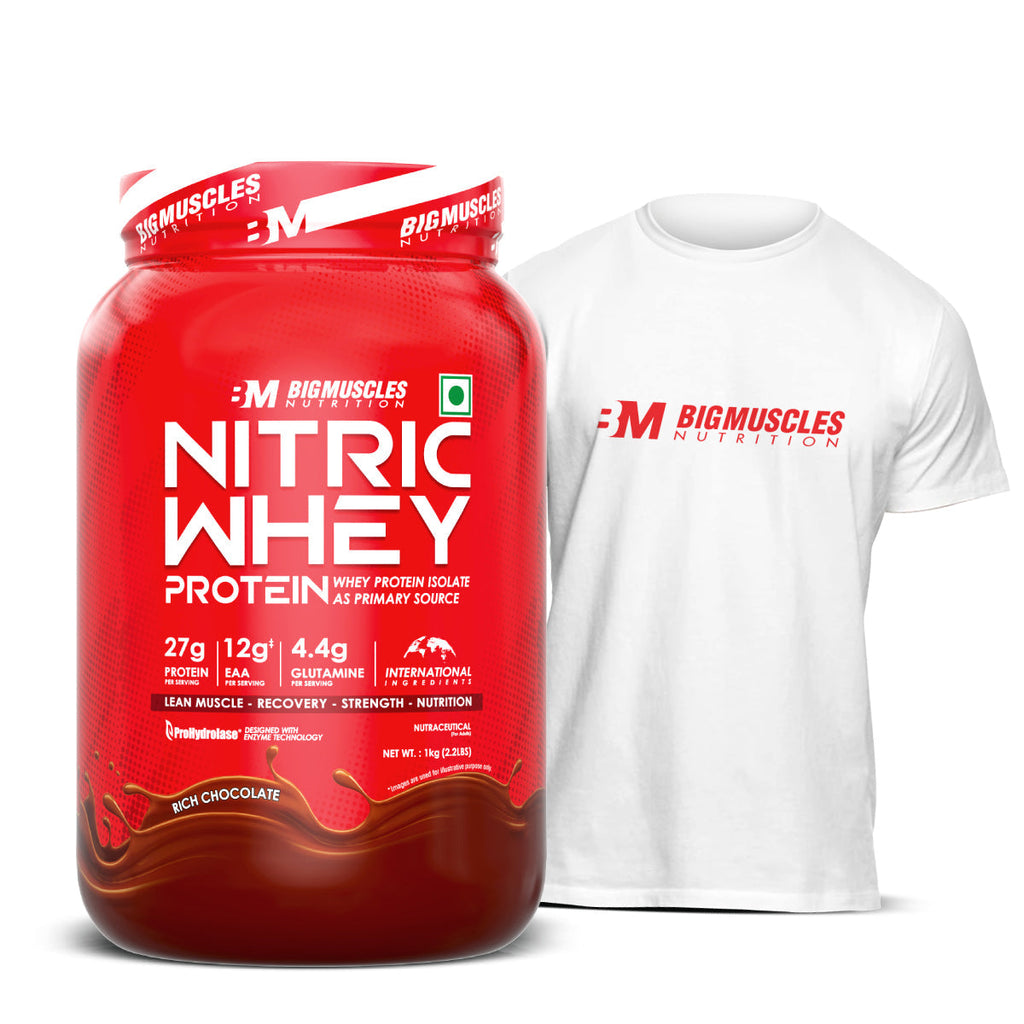 Big Muscles Nutrition Nitric Whey Protein | Grocsy