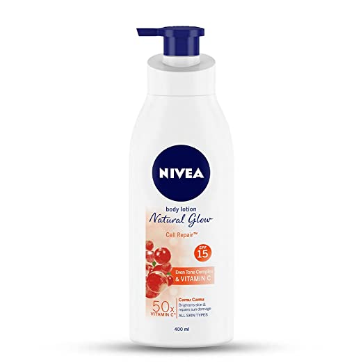 Nivea Body Lotion Natural Glow Cell Repair | Grocsy