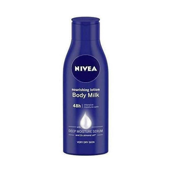 Nivea Nourishing Lotion Body Milk with Deep Moisture Serum for Very Dry Skin | Grocsy