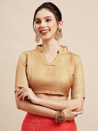 Saree Mall Peach-Coloured Embellished Sarees | Grocsy