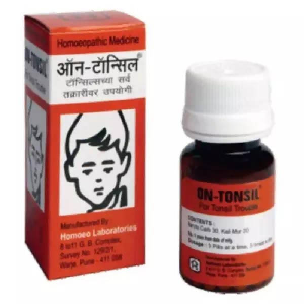 Homoeo Laboratories On-Tonsil Pills | Grocsy