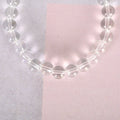 NVR Men & Women Transparent Beaded Elasticated Bracelet | Grocsy