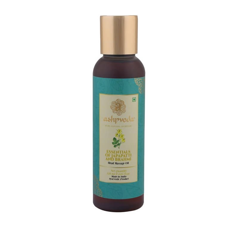 Ashpveda Essentials Of Japapatti And Brahmi Head Massage Oil | Grocsy