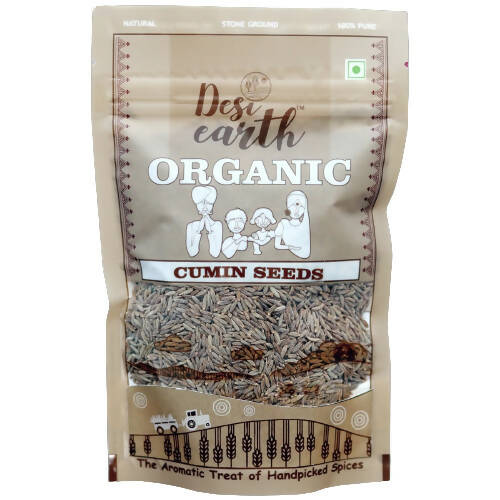 Desi Earth Organic Cumin Seeds | Grocsy