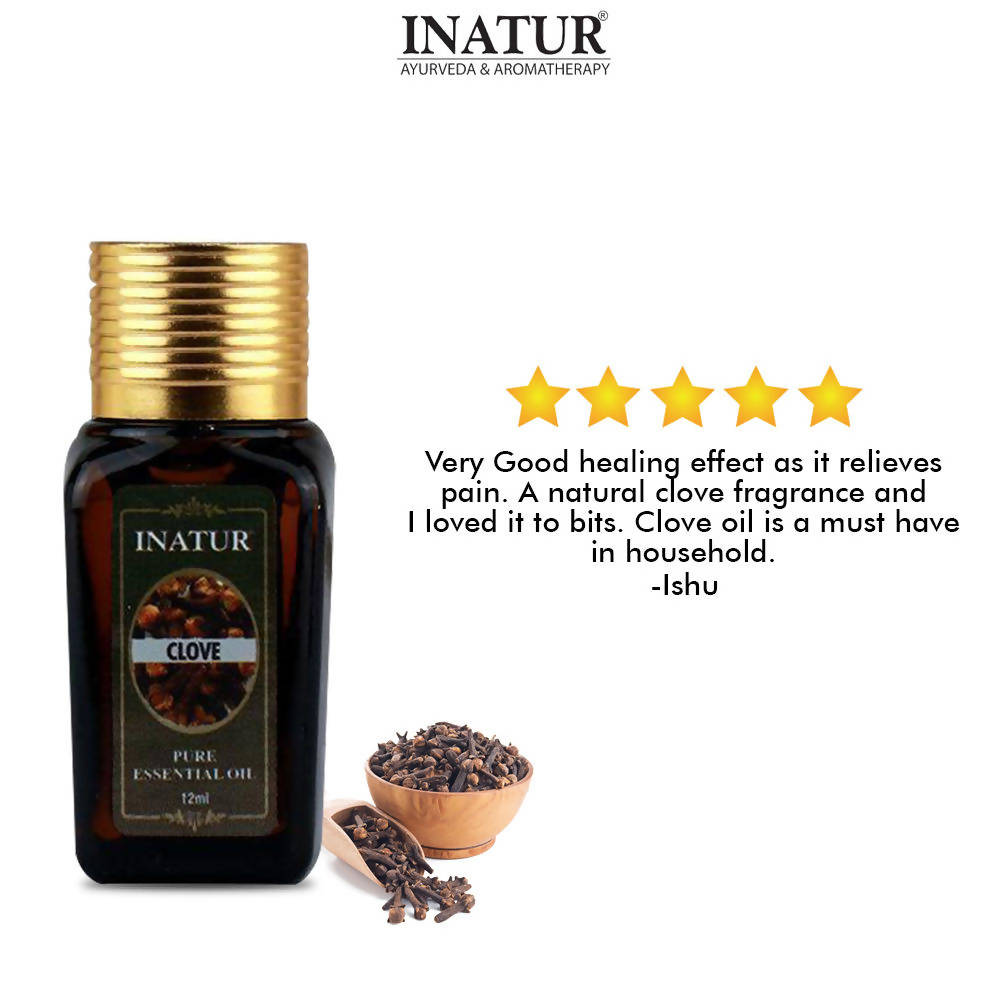 Inatur Clove Pure Essential Oil | Grocsy